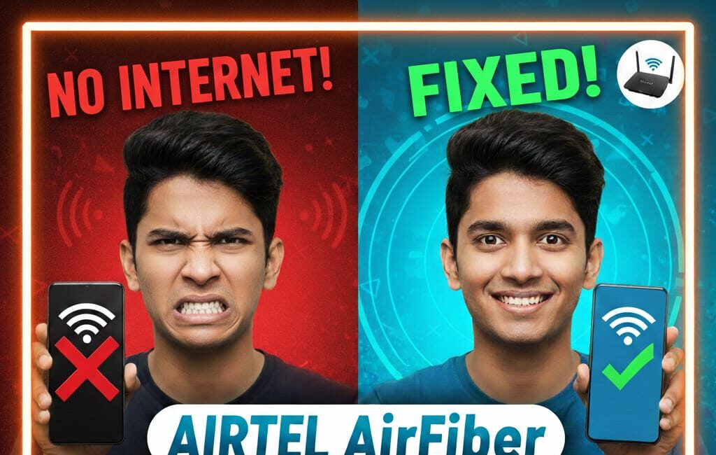 Airtel Airfiber device not connecting