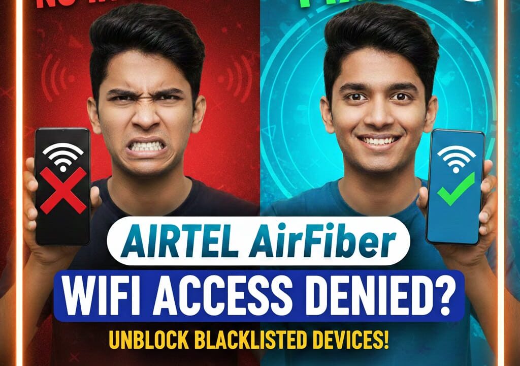 Airtel Airfiber device not connecting