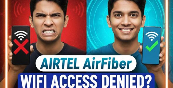 Airtel Airfiber device not connecting